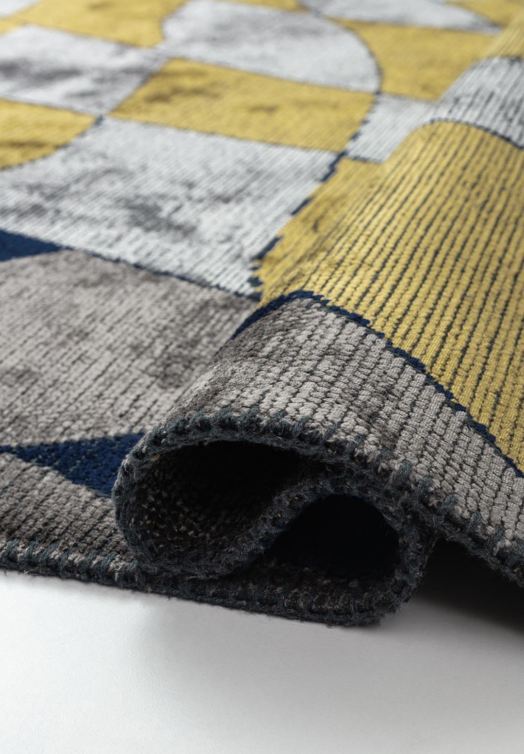 JERSEY DARK NAVY - DARK GREY - LIGHT GREY - GOLD RUG - 2