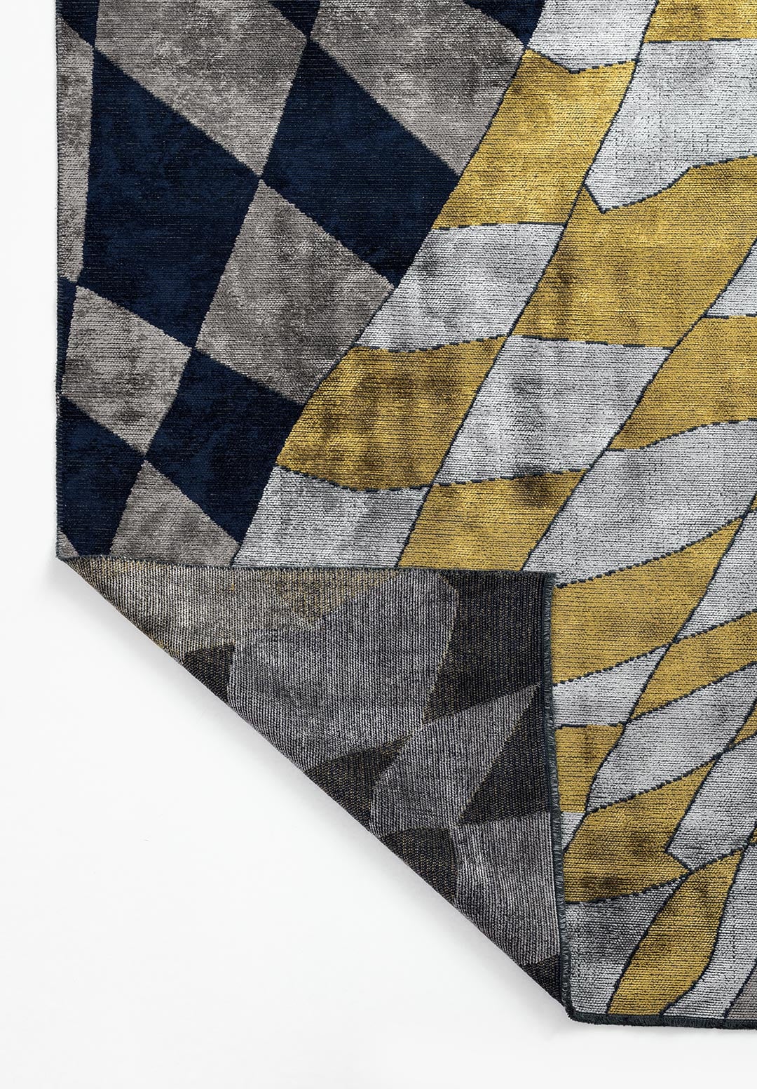 JERSEY DARK NAVY - DARK GREY - LIGHT GREY - GOLD RUG - 3