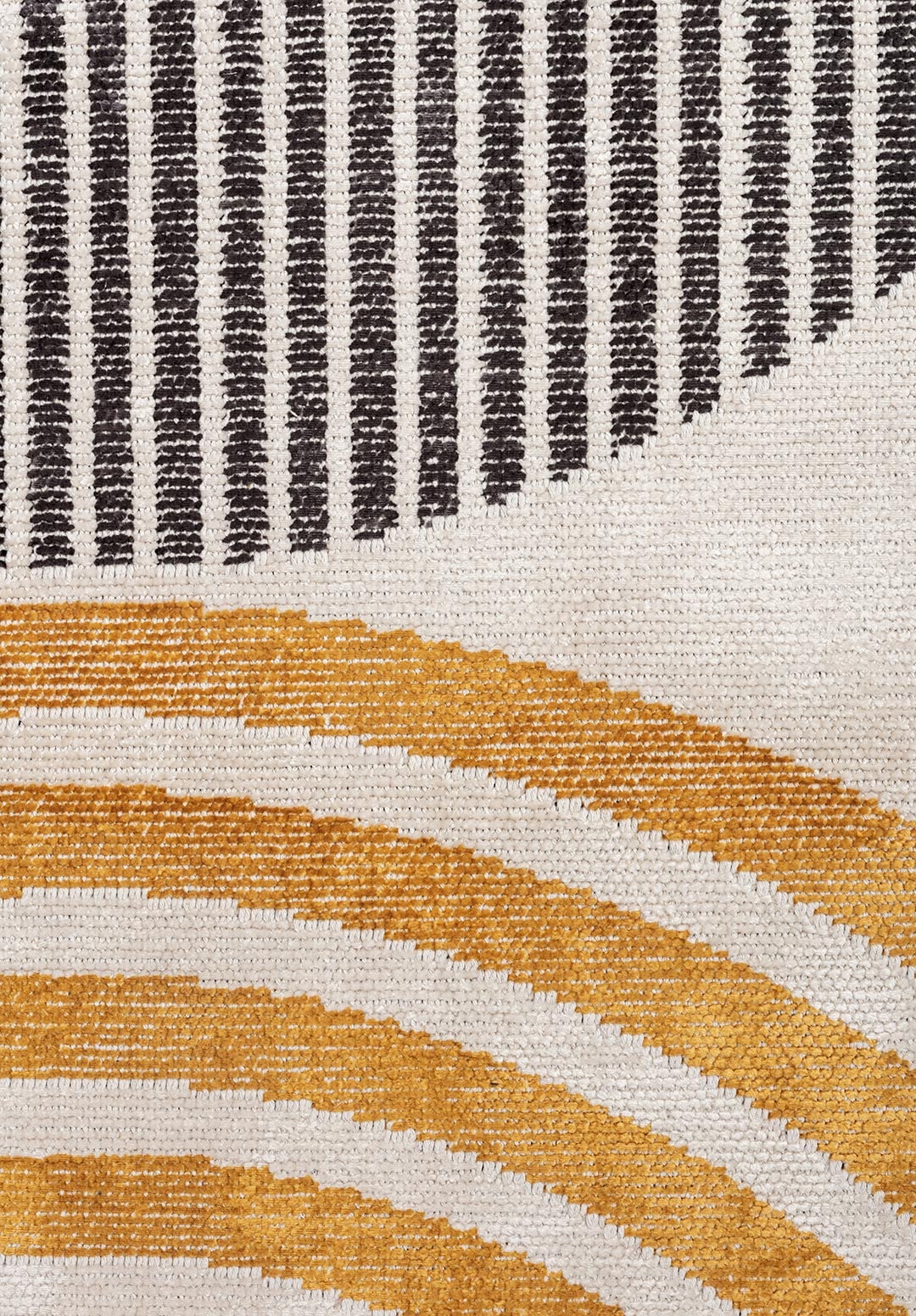 BERLIN CHARCOAL - ECRU - GOLD RUG - 5