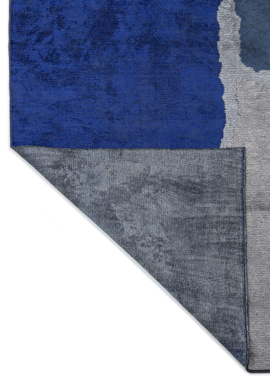 LOS ANGELES LIGHT CREAM - NAVY BLUE - DARK TURQUOISE - SAX BLUE - ICE BLUE RUG - 3