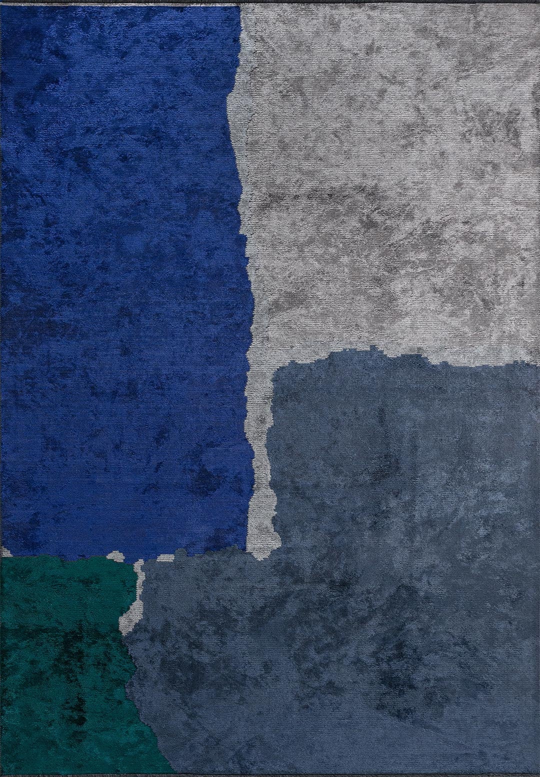 LOS ANGELES LIGHT CREAM - NAVY BLUE - DARK TURQUOISE - SAX BLUE - ICE BLUE RUG
