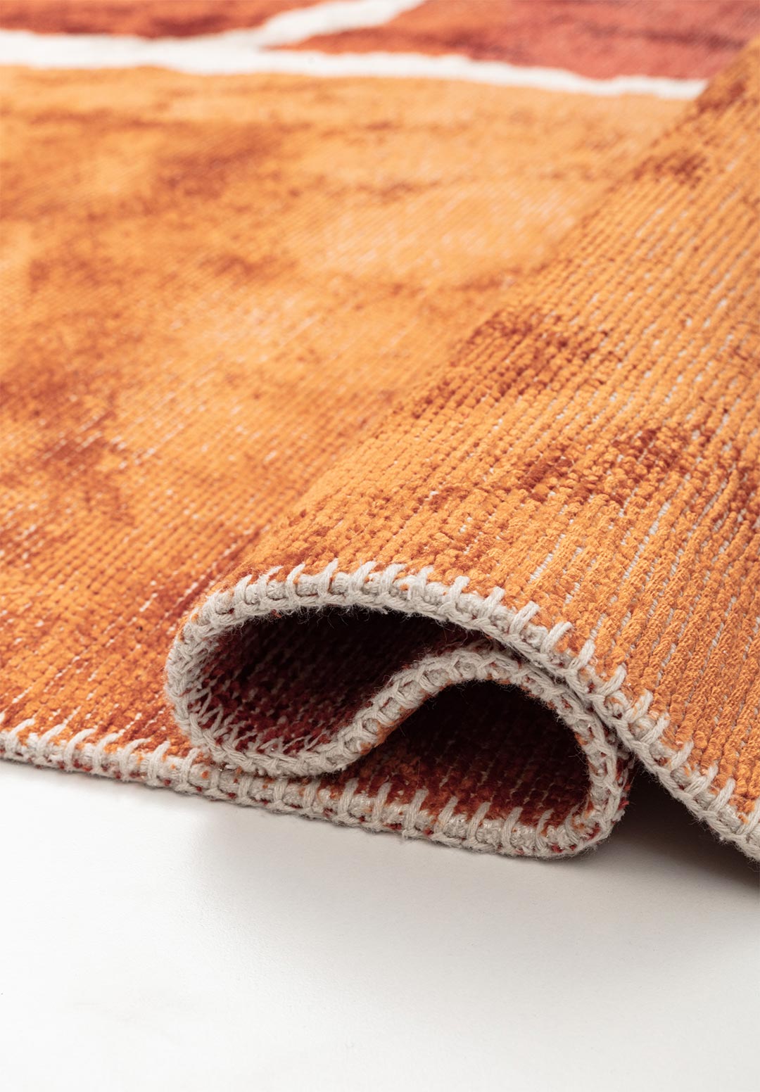 LOS ANGELES DARK TERRA - RUST - MUSTARD - TERRA - ECRU RUG - 2