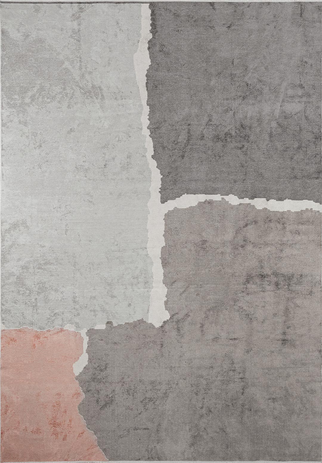 LOS ANGELES DARK GREY - NOUGAT - COPPER - LIGHT GREY - ECRU RUG - 1