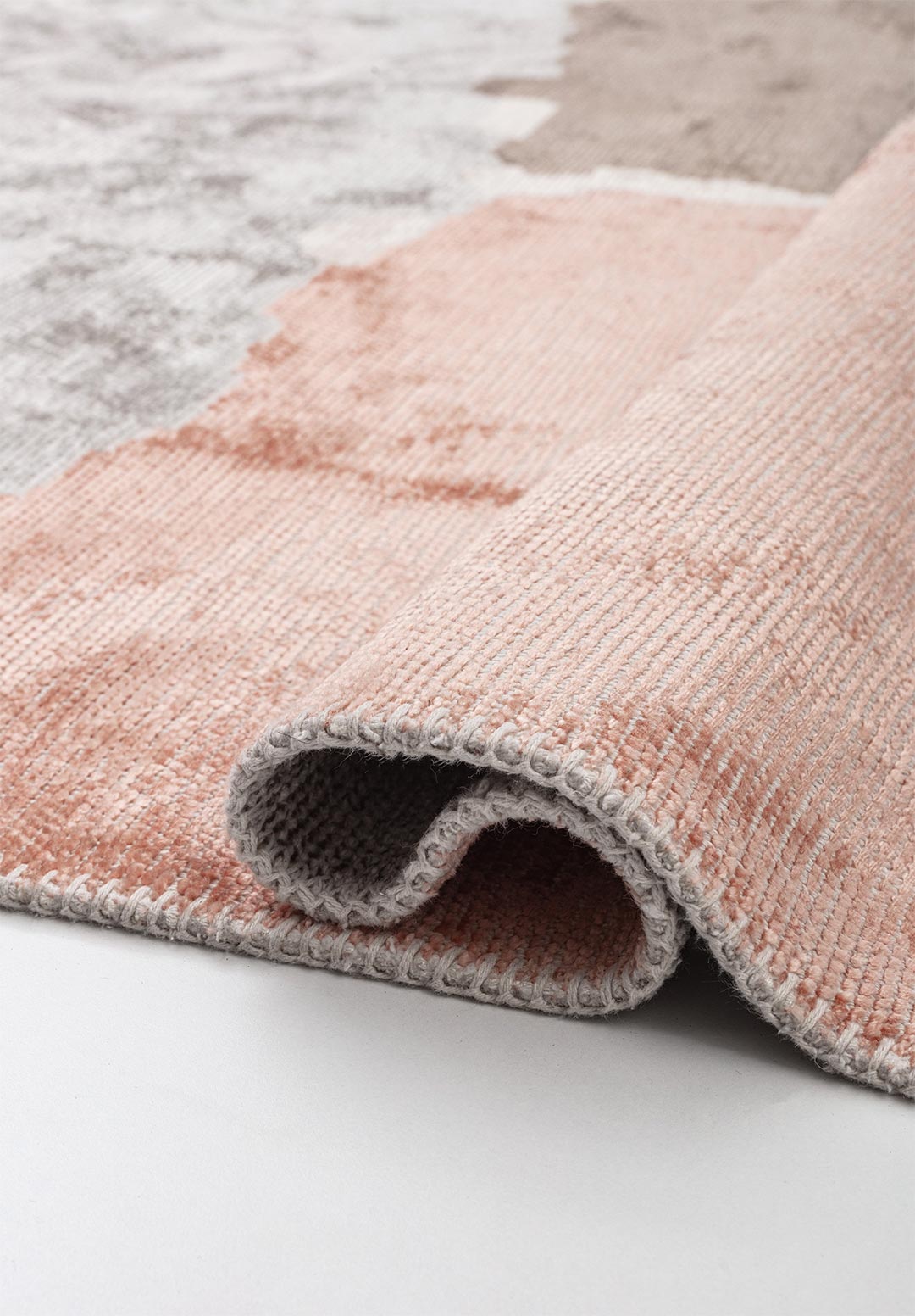 LOS ANGELES DARK GREY - NOUGAT - COPPER - LIGHT GREY - ECRU RUG - 2