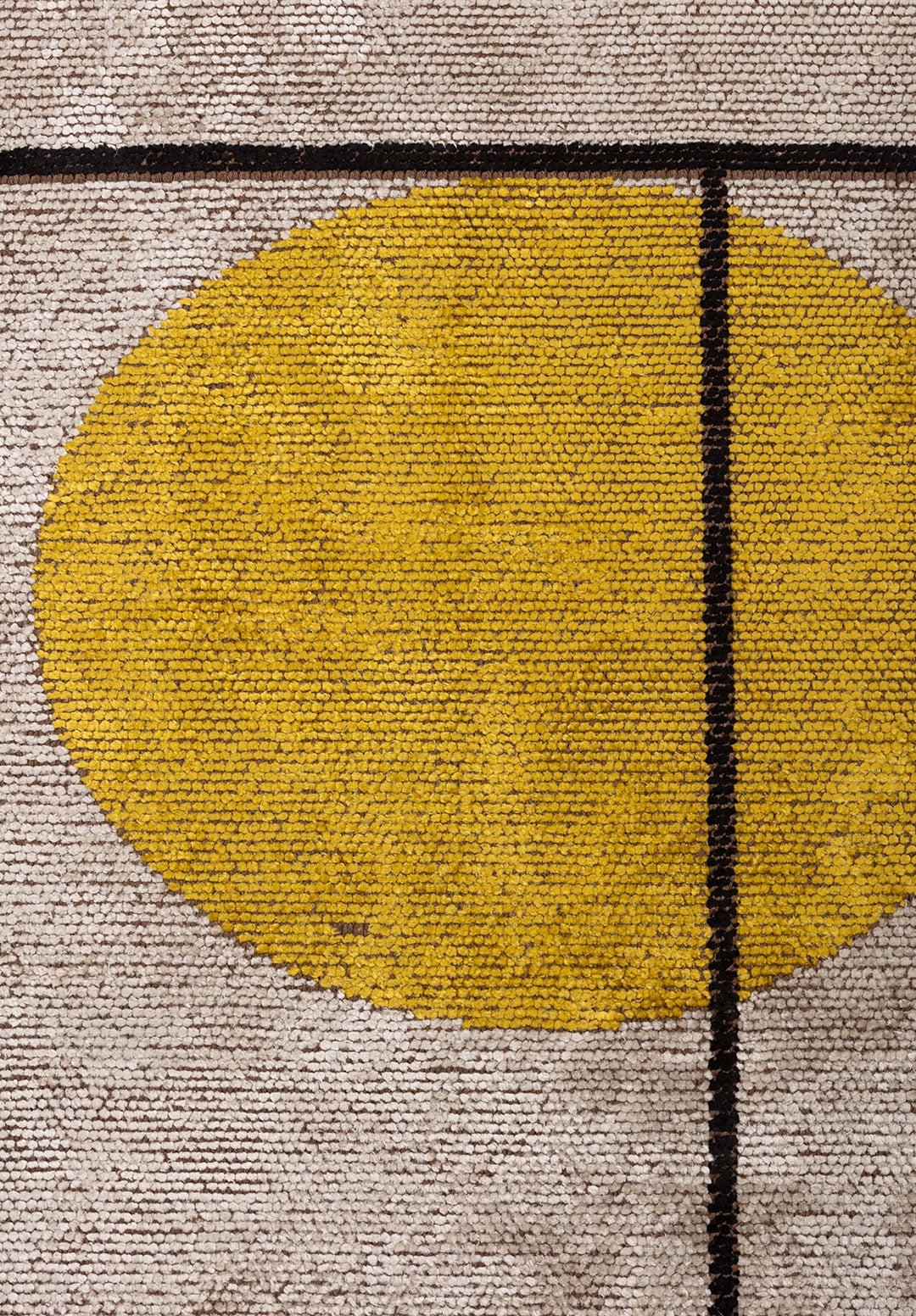 CIRCUS BLACK - BONE - YELLOW RUG - 5