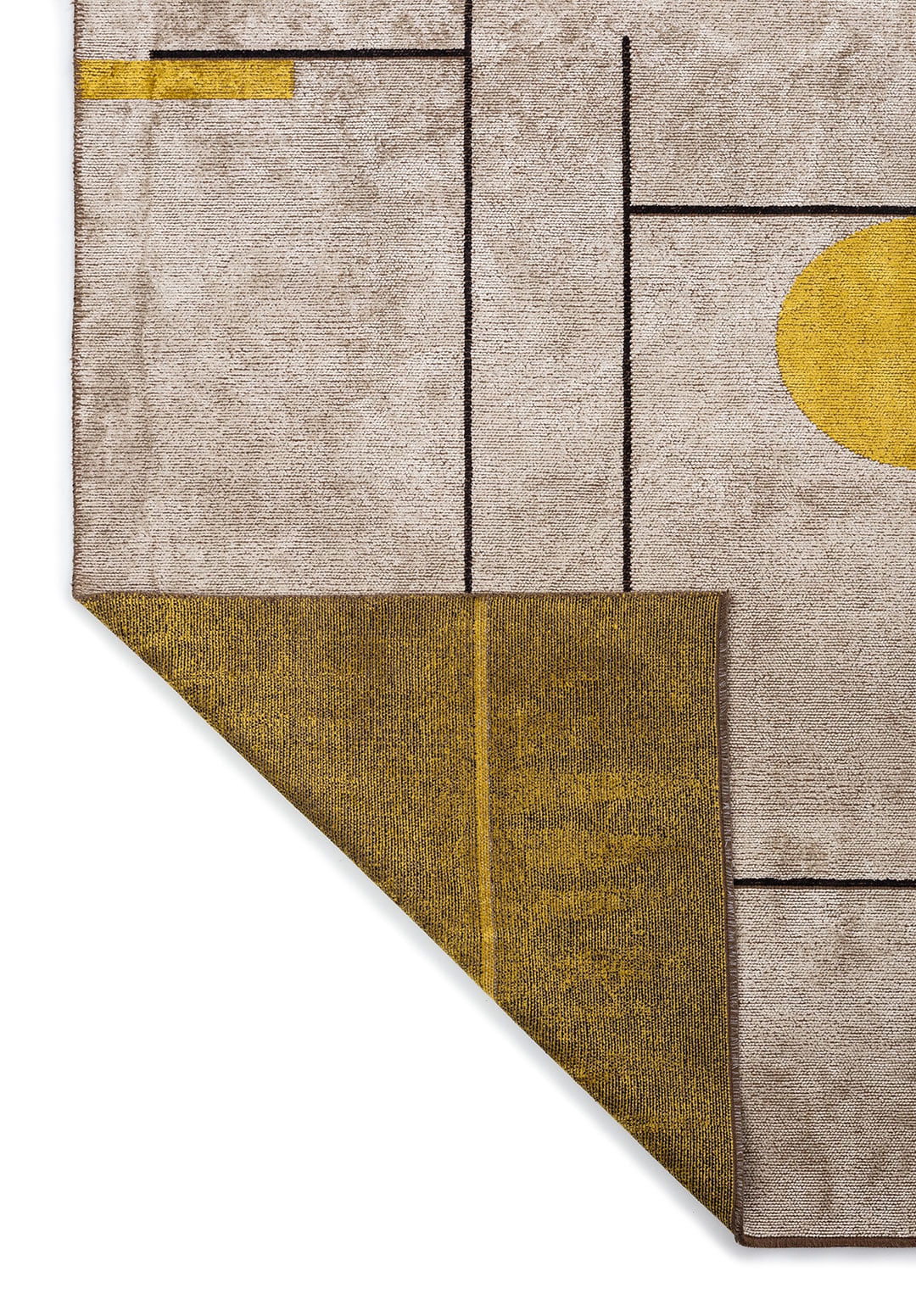 CIRCUS BLACK - BONE - YELLOW RUG - 3