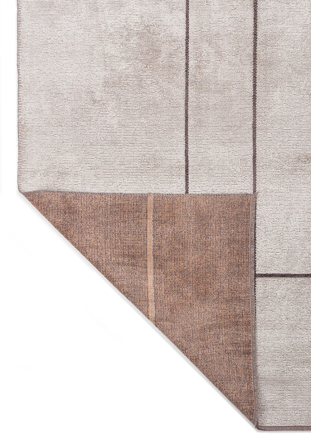 CIRCUS CHARCOAL - BONE - COPPER RUG - 3
