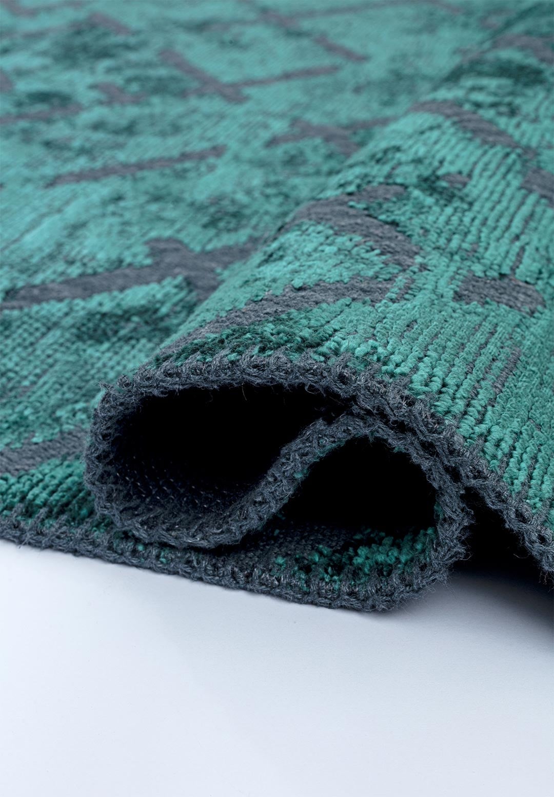 MYSTIQUE DARK GREEN RUG - 2
