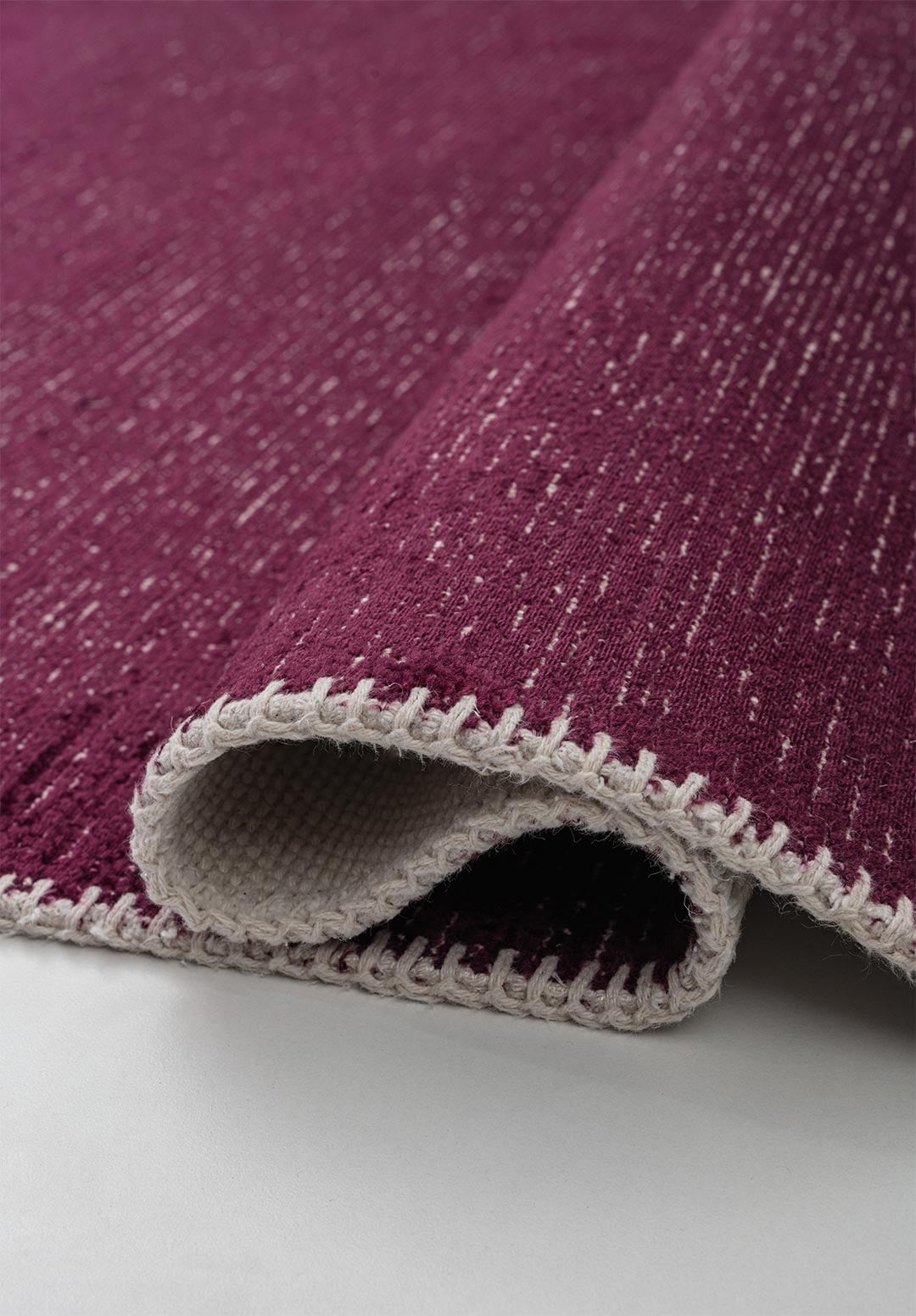PEARL DARK DAMSON RUG - 2