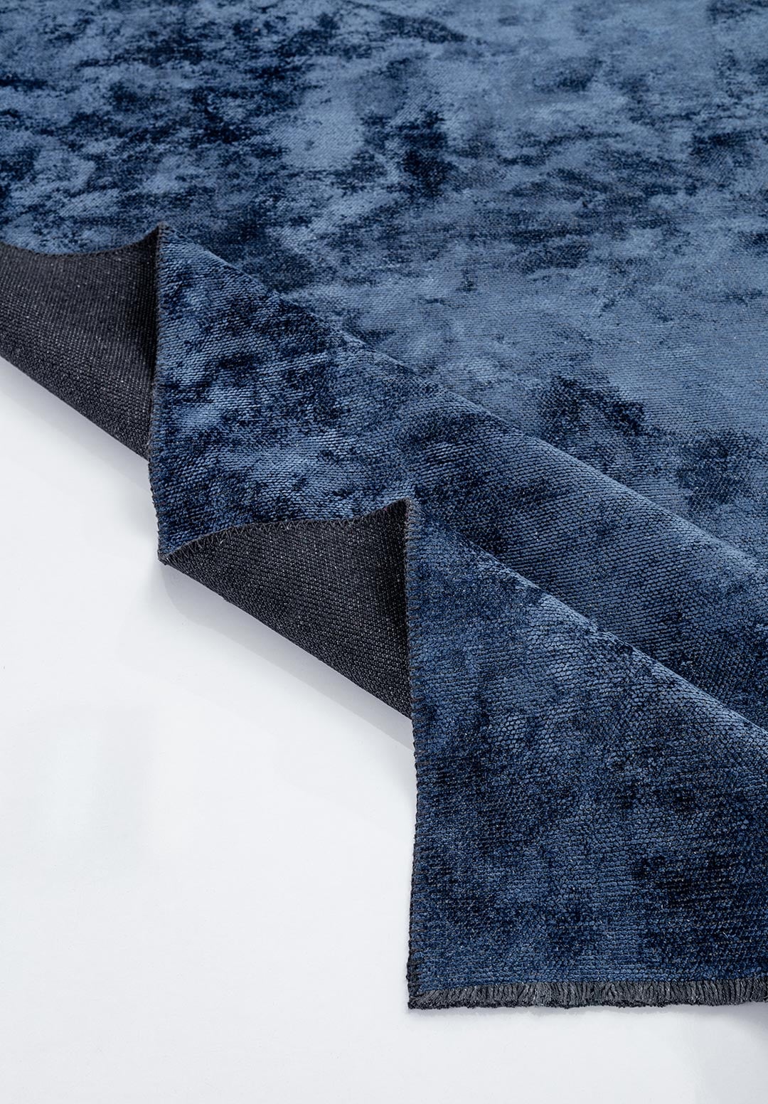 PLAIN NAVY BLUE (A) RUG - 4