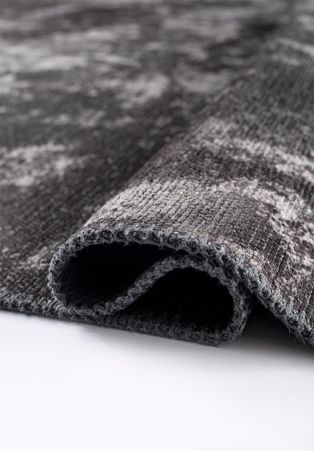 PLAIN CHARCOAL (A) RUG - 2