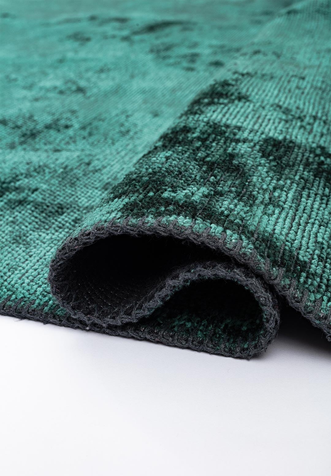 PLAIN DARK GREEN (A) RUG - 2