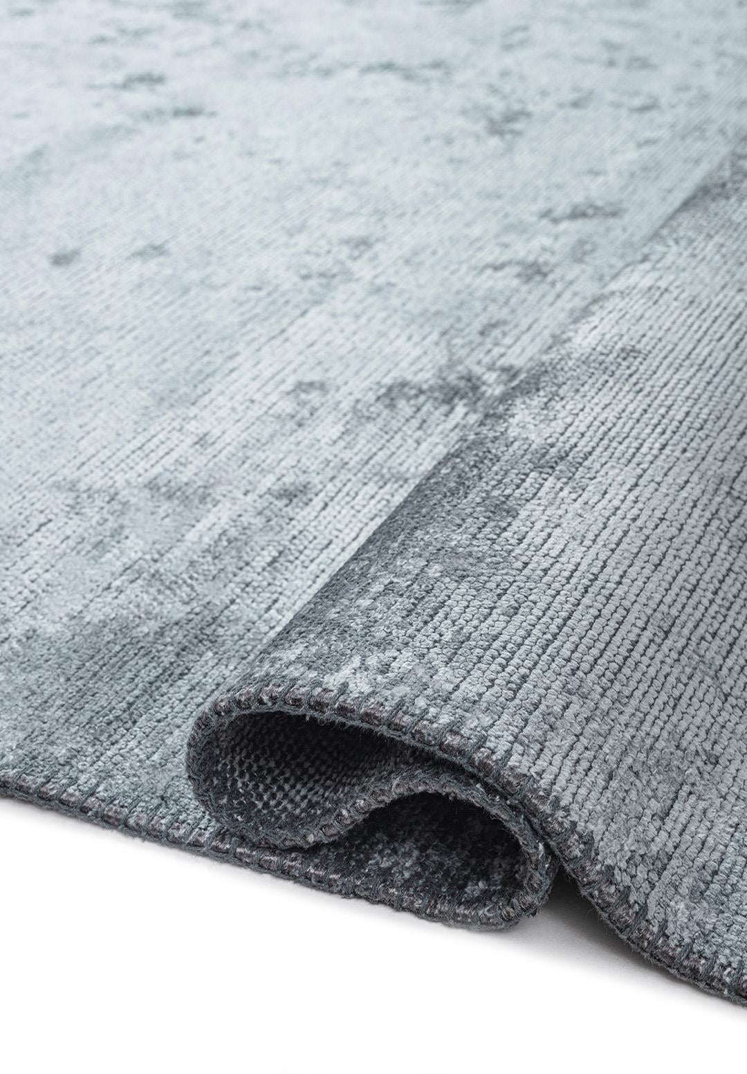 PLAIN BLUE (A) RUG - 2