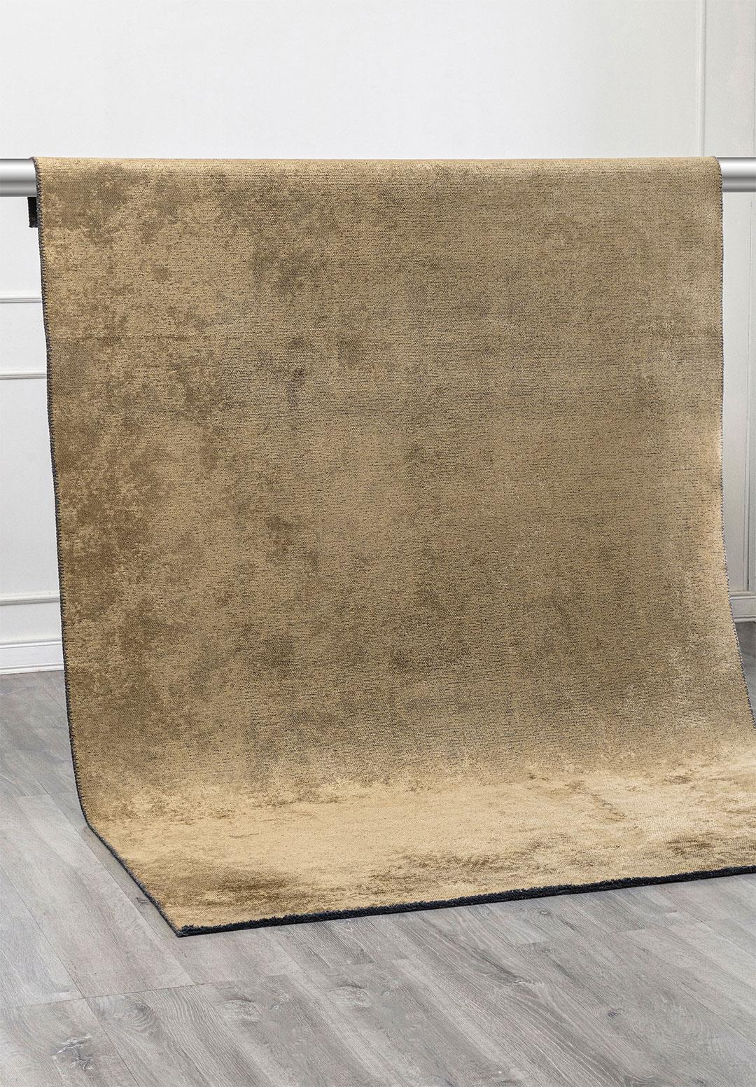 PLAIN LIGHT BROWN (A) RUG - 4