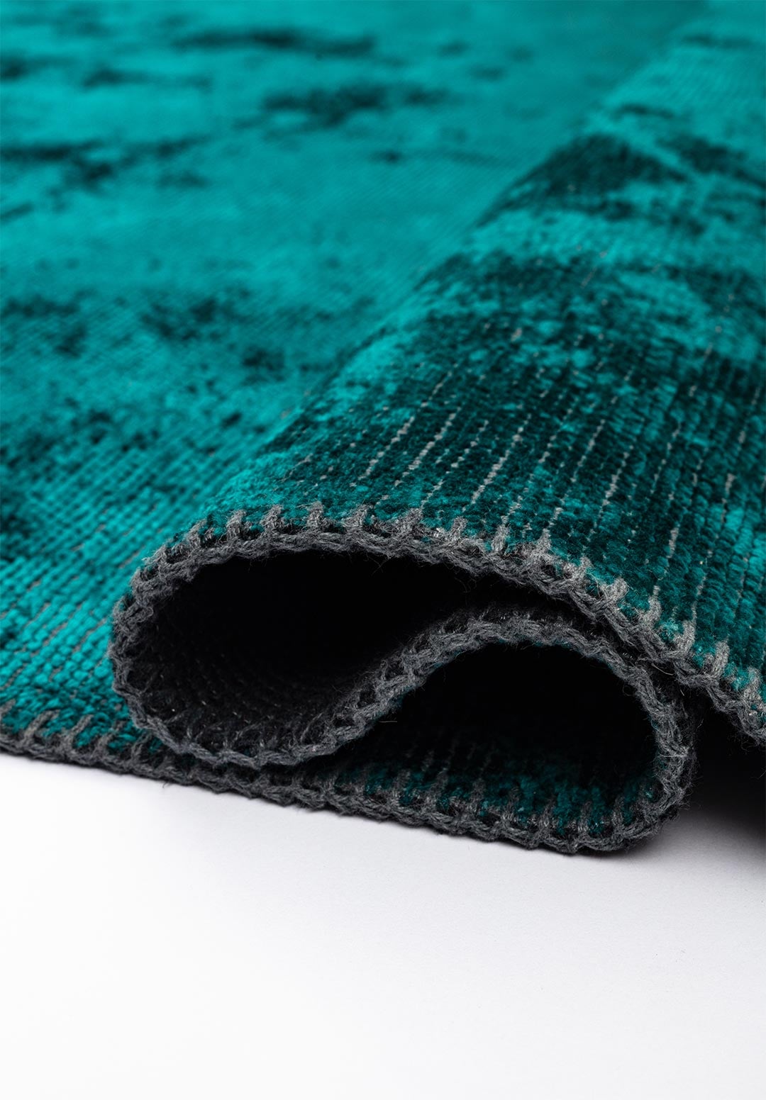 PLAIN DARK TURQUOISE (A) RUG - 2
