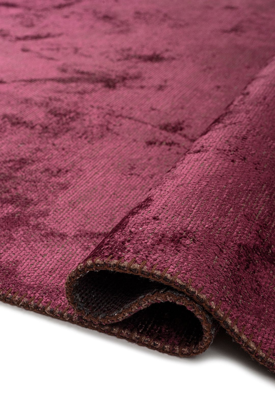 PLAIN DARK DAMSON (C) RUG - 2