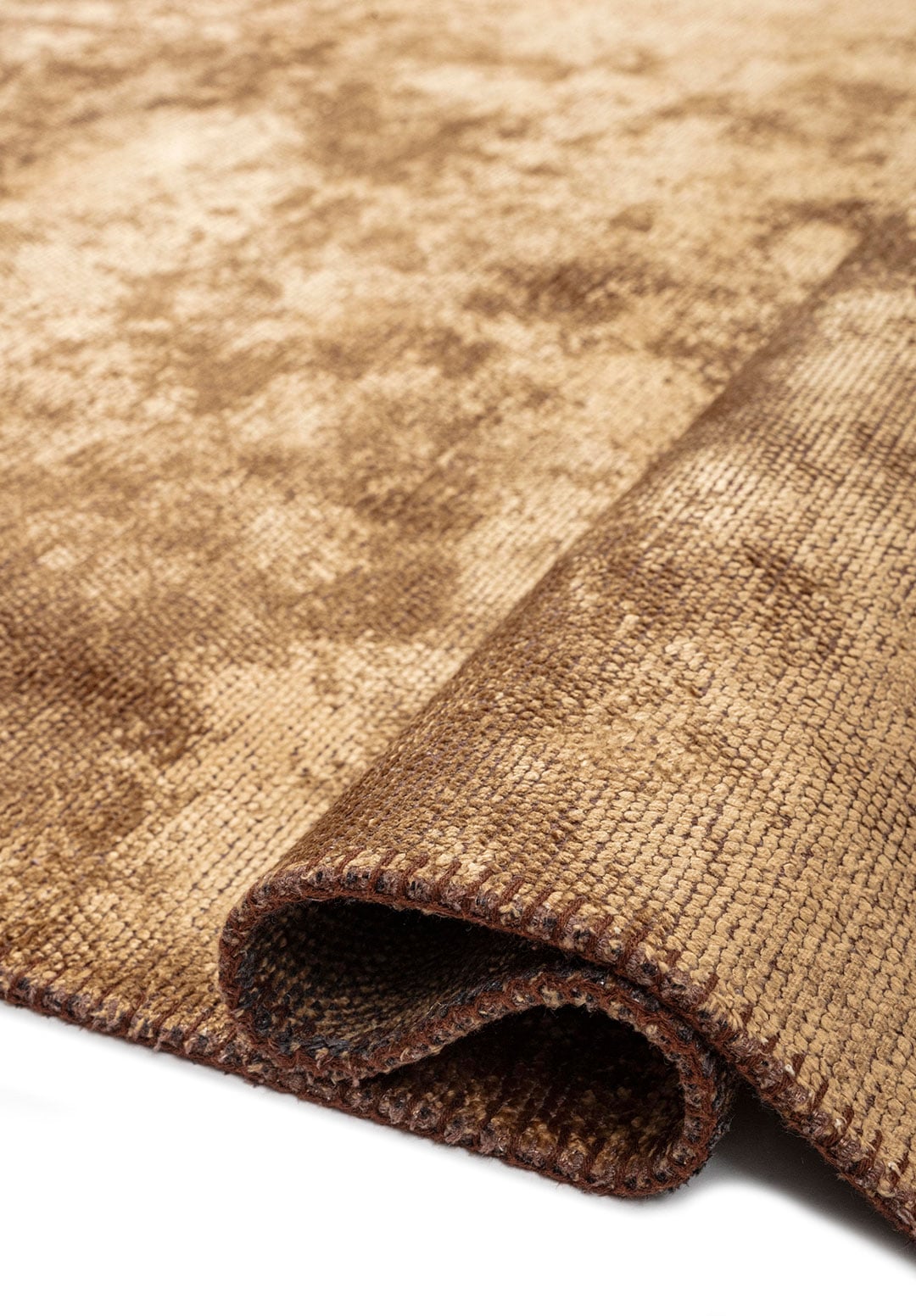 PLAIN LIGHT BROWN (C) RUG - 2