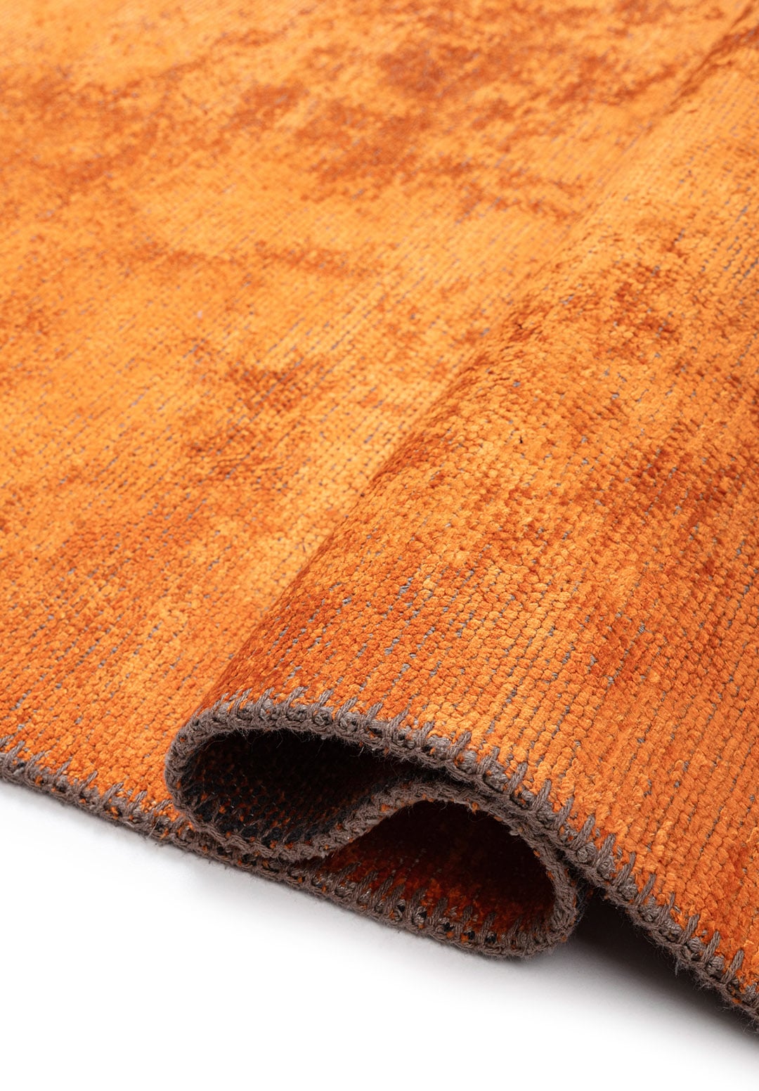 PLAIN ORANGE (M) RUG - 2