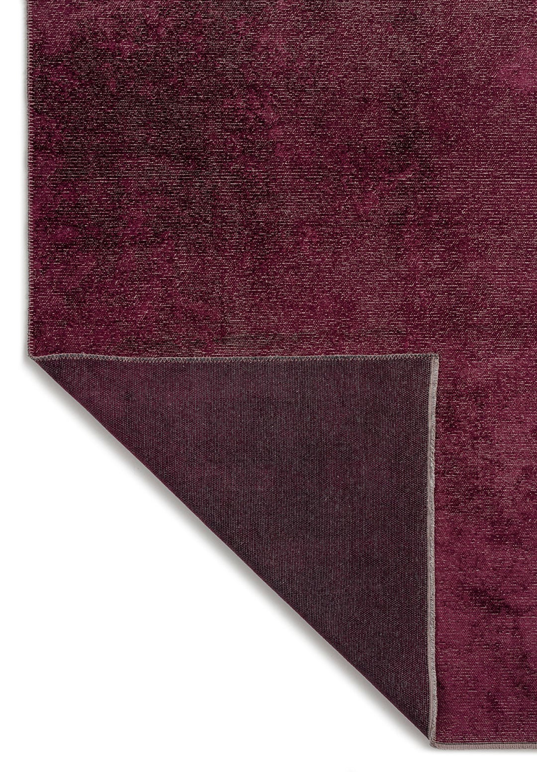 PLAIN DARK DAMSON (M) RUG - 3