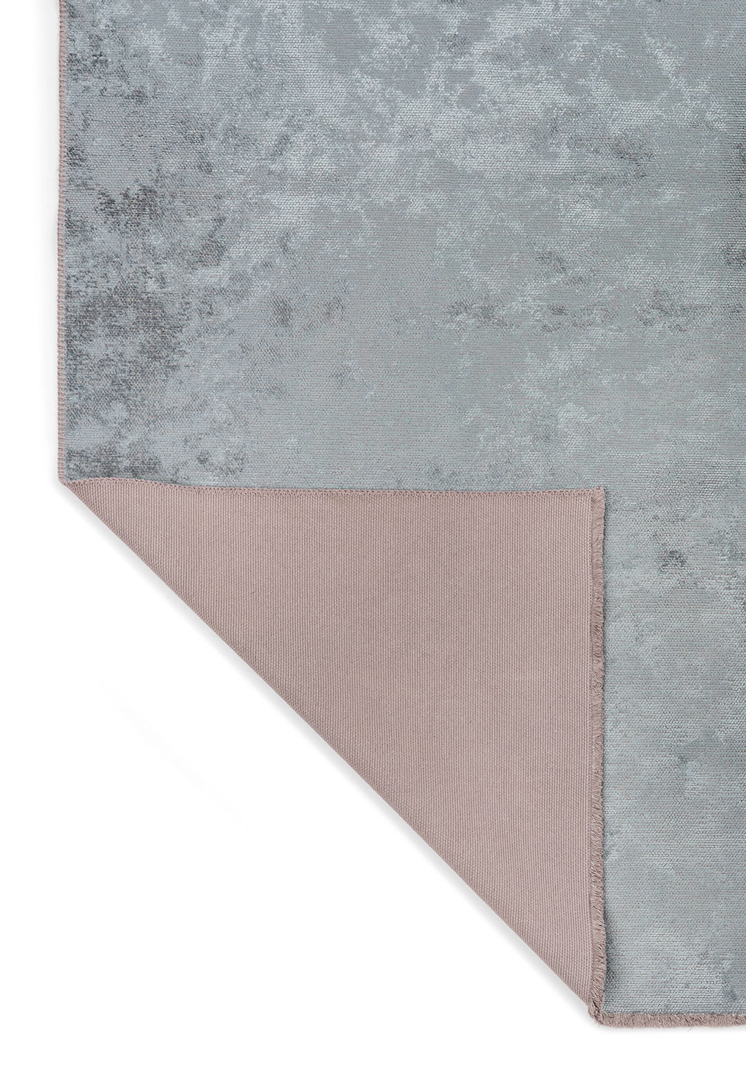 PLAIN BLUE (M) RUG - 3
