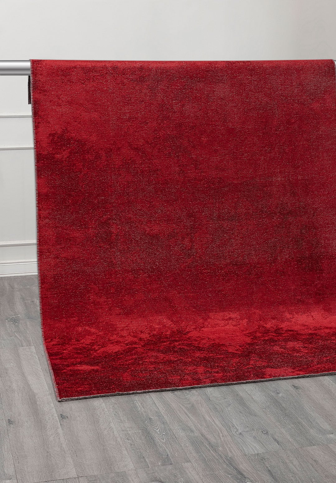 PLAIN RED (M) RUG - 4