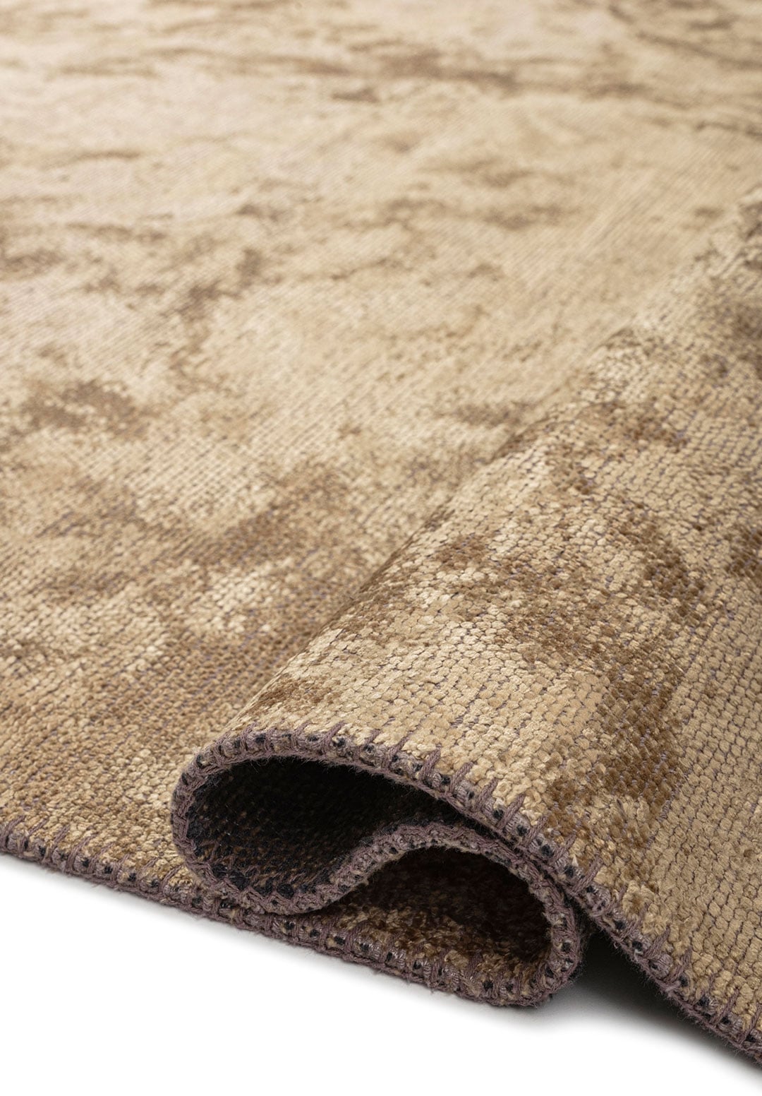 PLAIN DARK BEIGE (M) RUG - 2