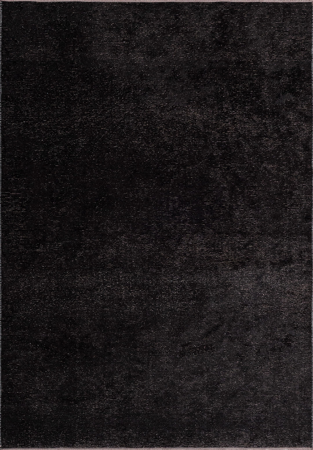 PLAIN BLACK (M) RUG