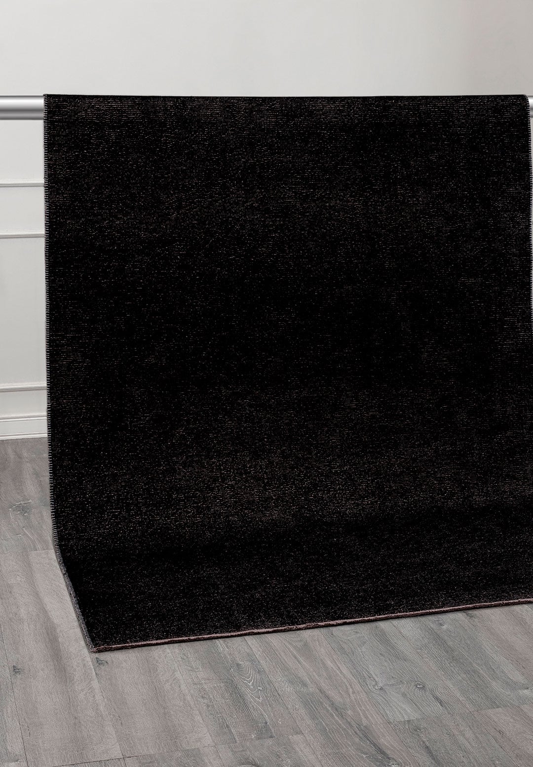 PLAIN BLACK (M) RUG - 4