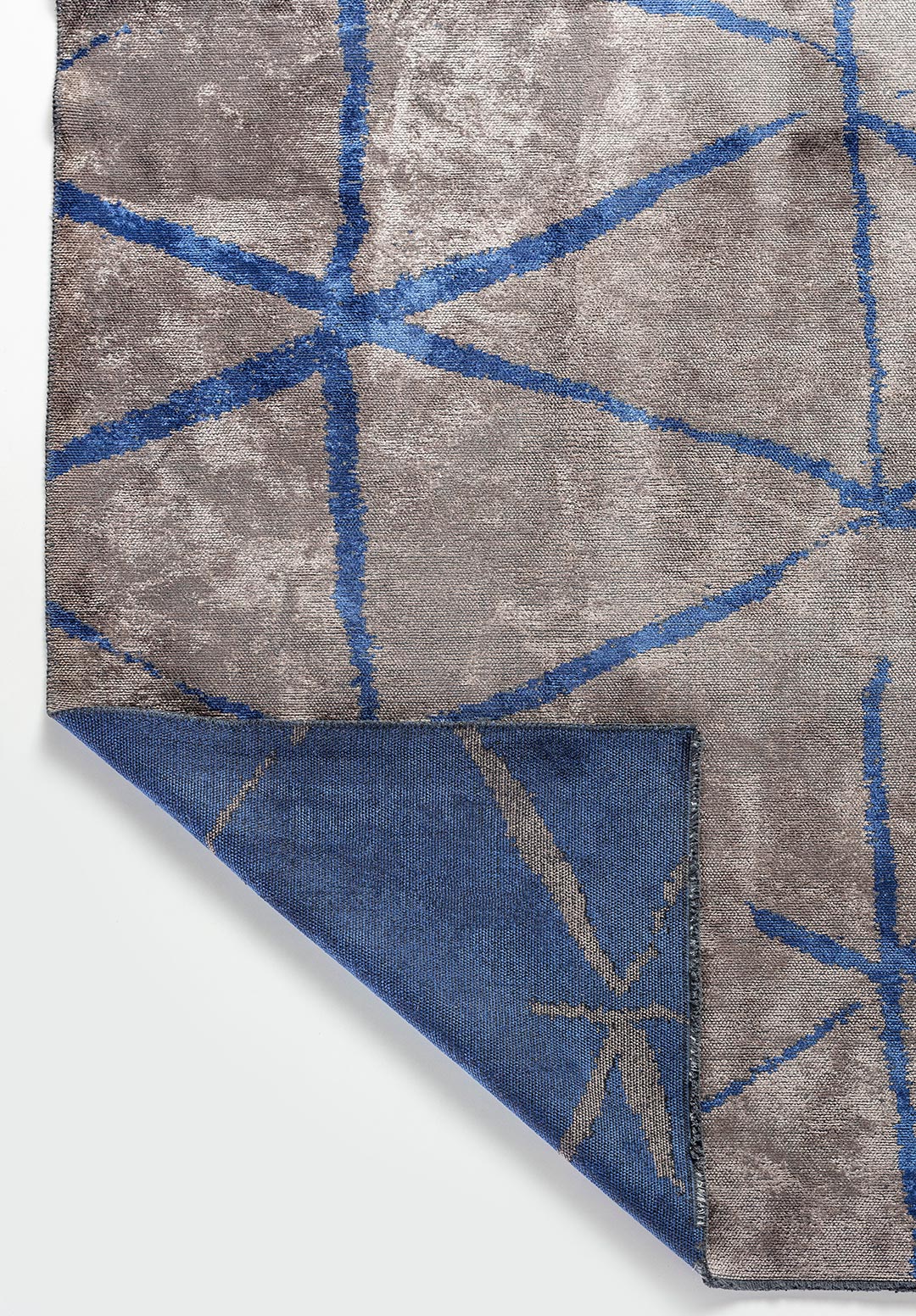 PALERMO NAVY BLUE - DARK GREY RUG - 3