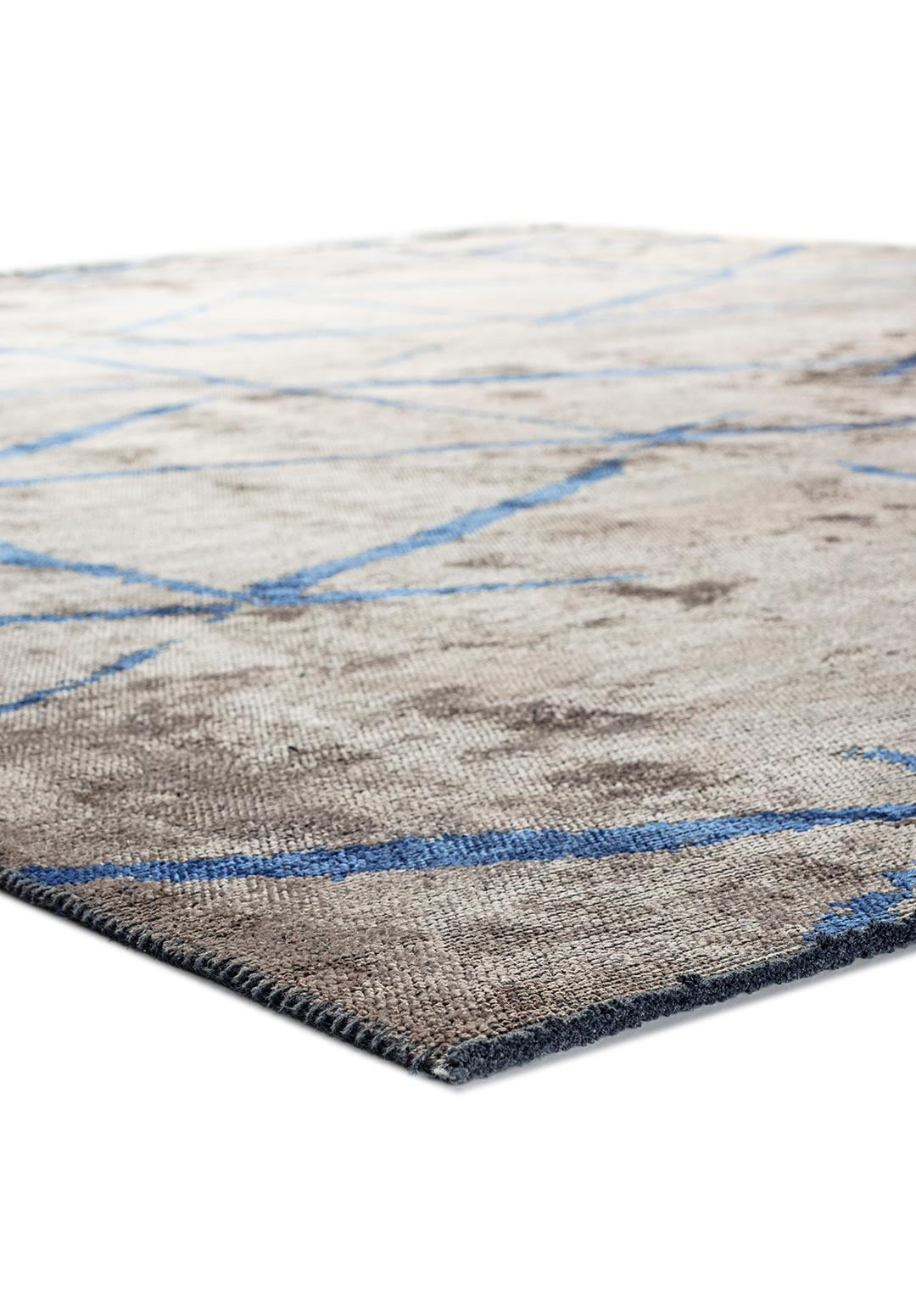 PALERMO NAVY BLUE - DARK GREY RUG - 4