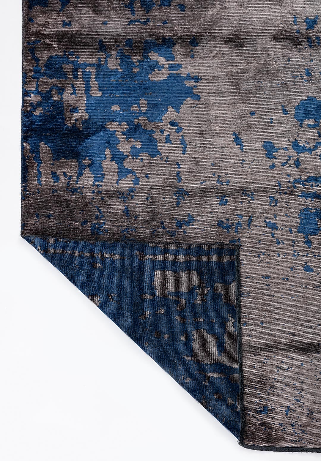 VERONA NAVY BLUE - DARK GREY RUG - 3