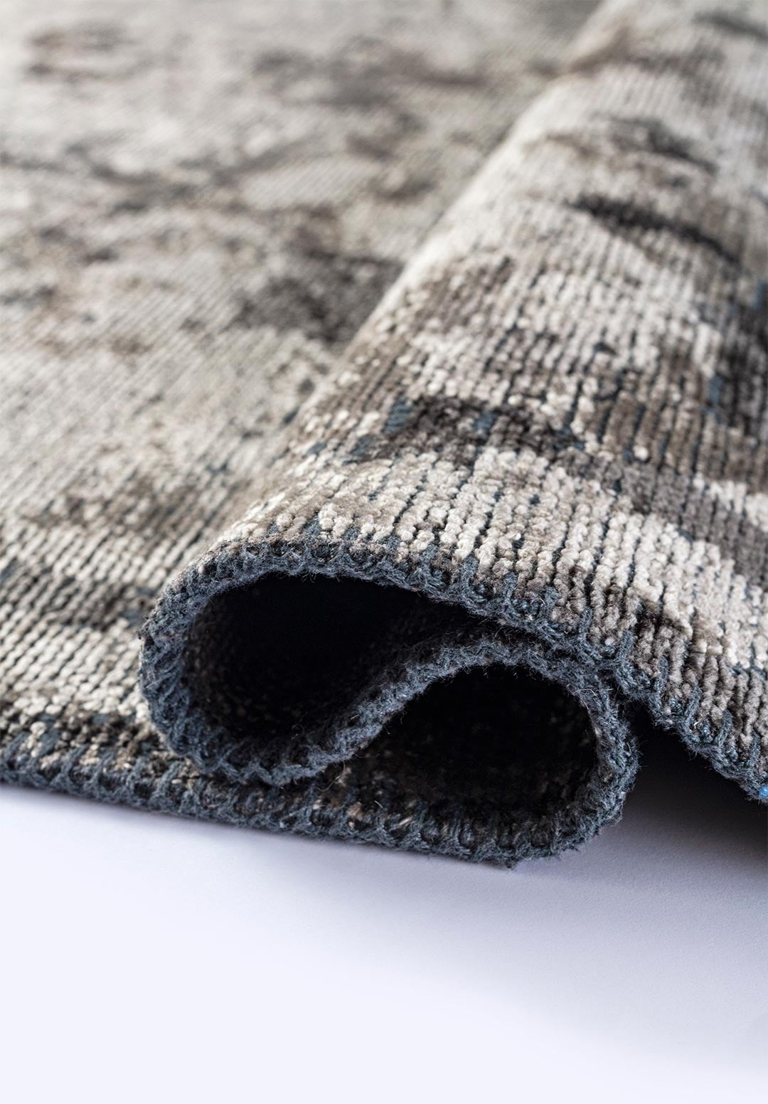 VERONA ANTHRACITE - BEIGE RUG - 2