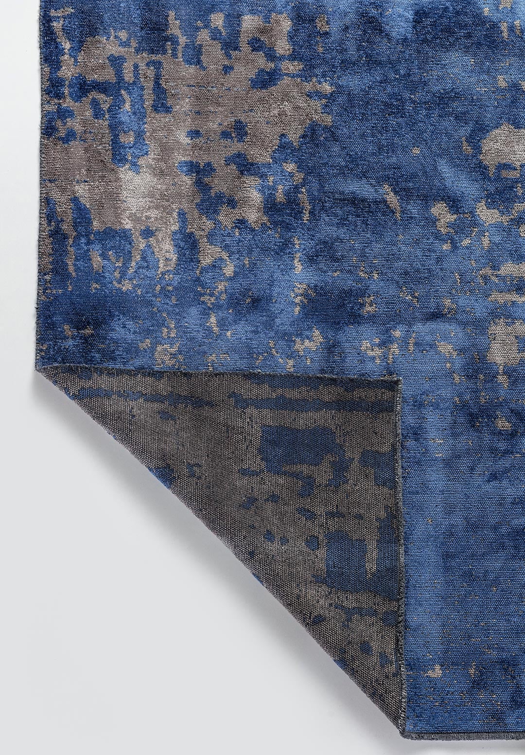 VERONA DARK GREY - NAVY BLUE RUG - 3