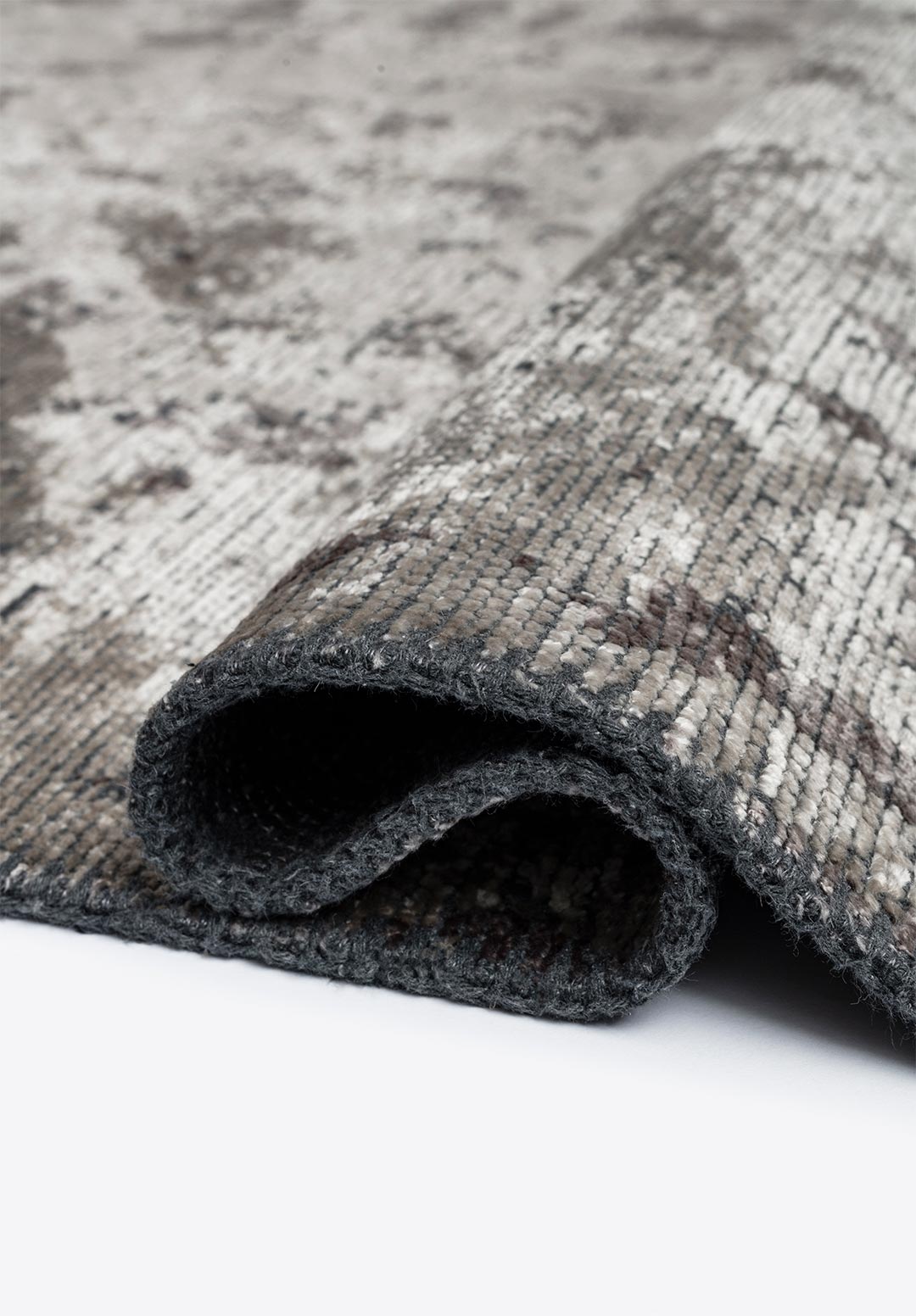 VERONA DARK GREY - CREAM RUG - 2