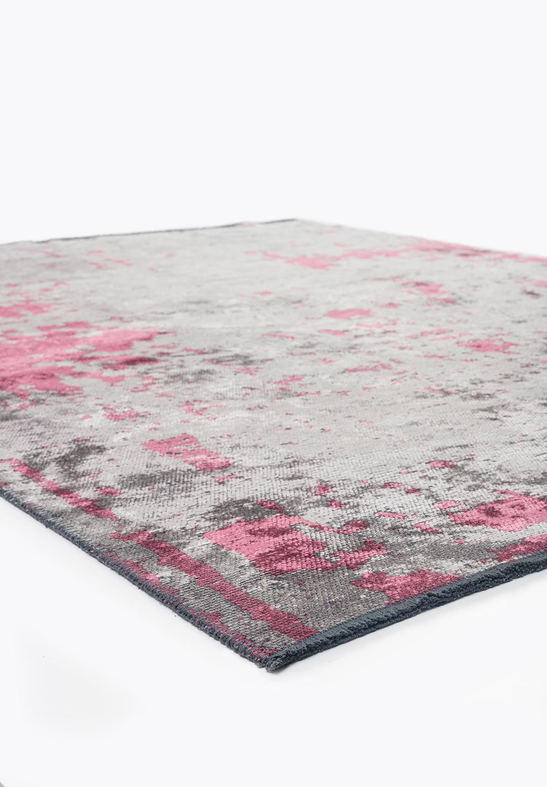 VERONA ROSE - DARK GREY RUG - 4
