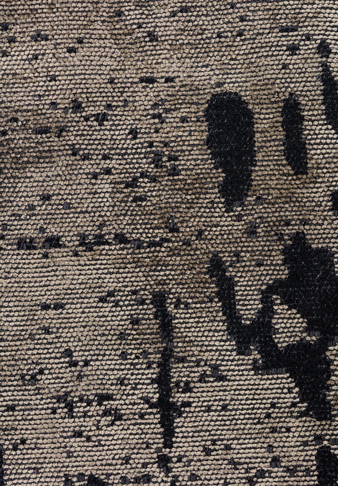 VERONA MATTE BLACK - BEIGE RUG - 4