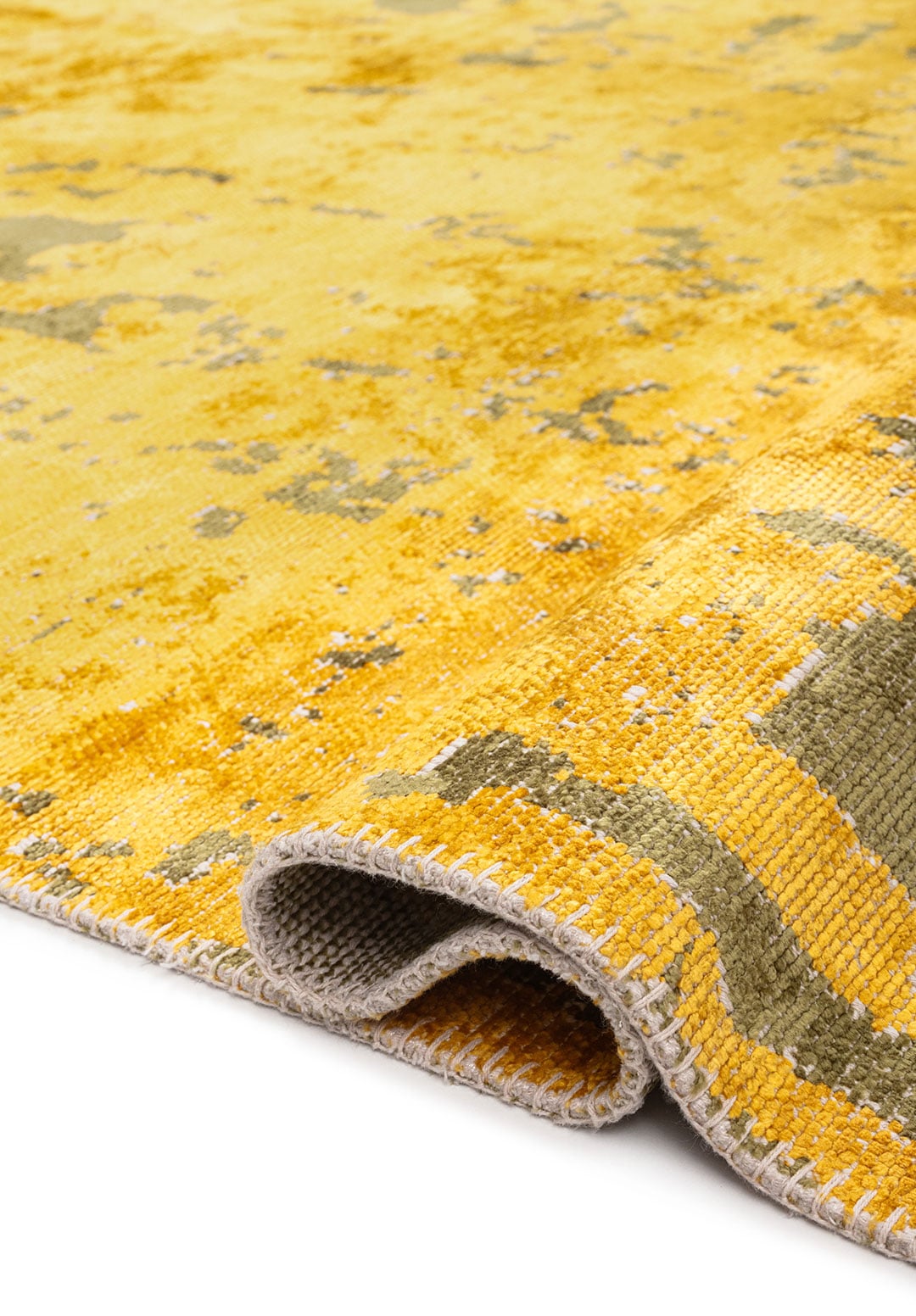 VERONA GREEN - YELLOW RUG - 2