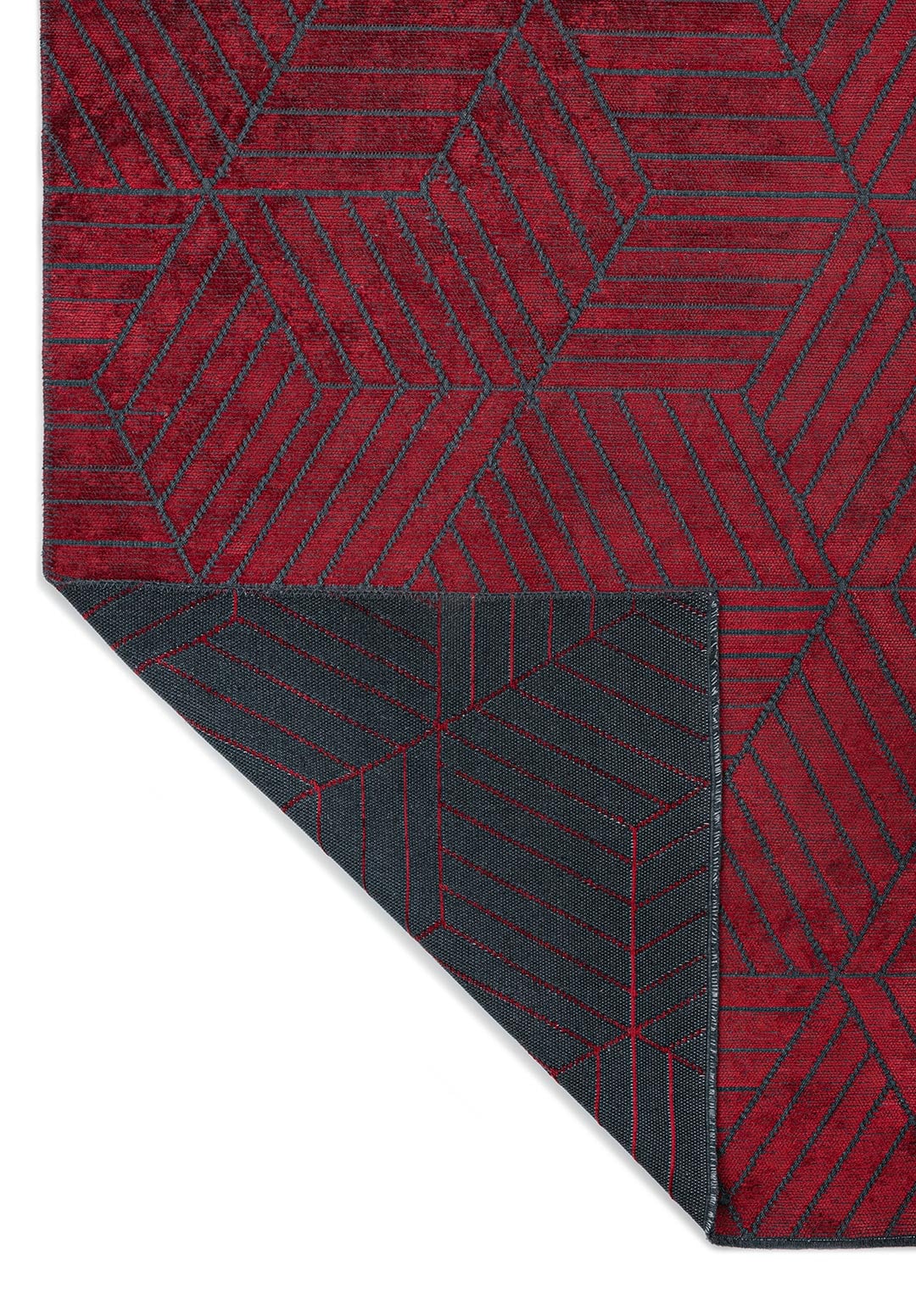 BERGAMO RED RUG - 3