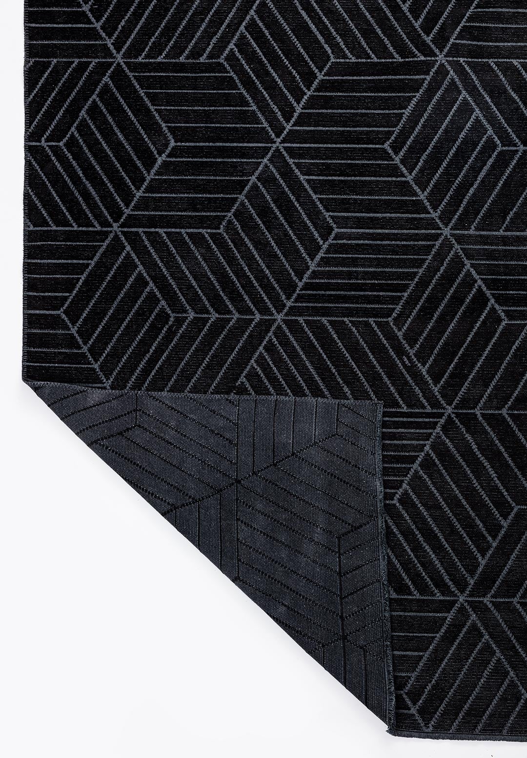 BERGAMO BLACK RUG - 3