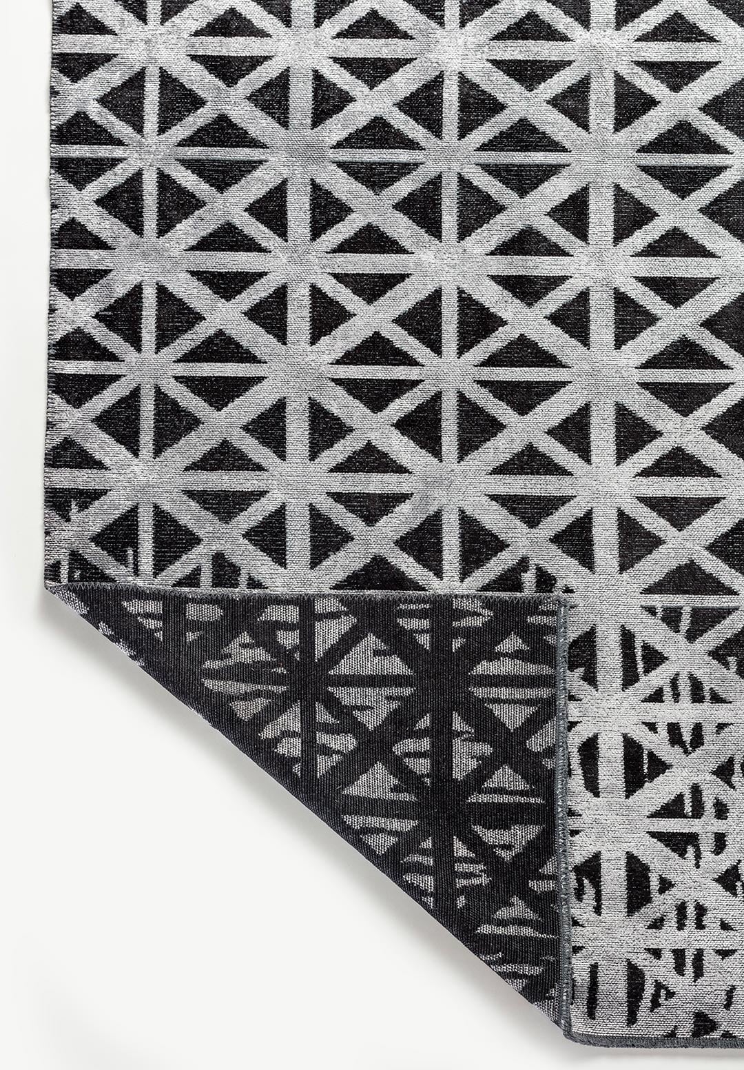 TORINO BLACK - LIGHT GREY RUG - 3