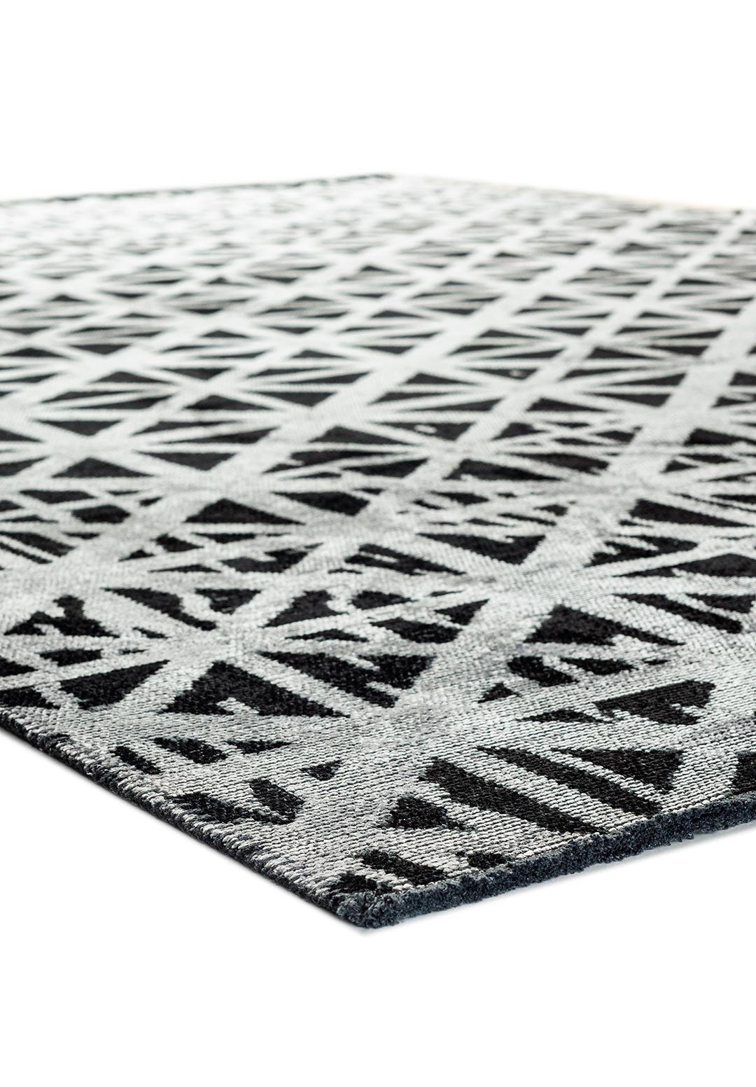 TORINO BLACK - LIGHT GREY RUG - 4