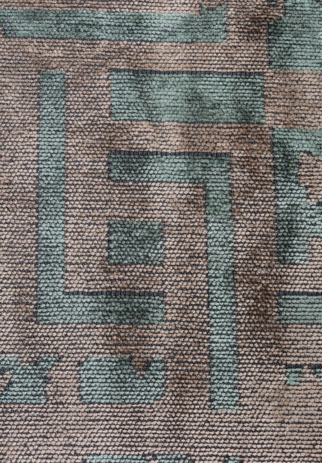ROME RIVER GREEN - BEIGE RUG - 5