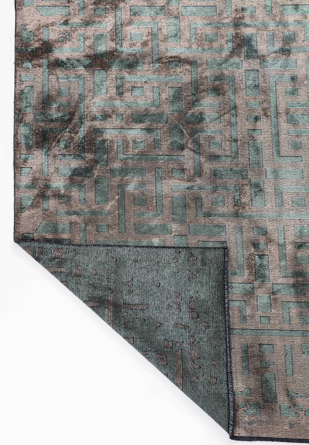 ROME RIVER GREEN - BEIGE RUG - 3