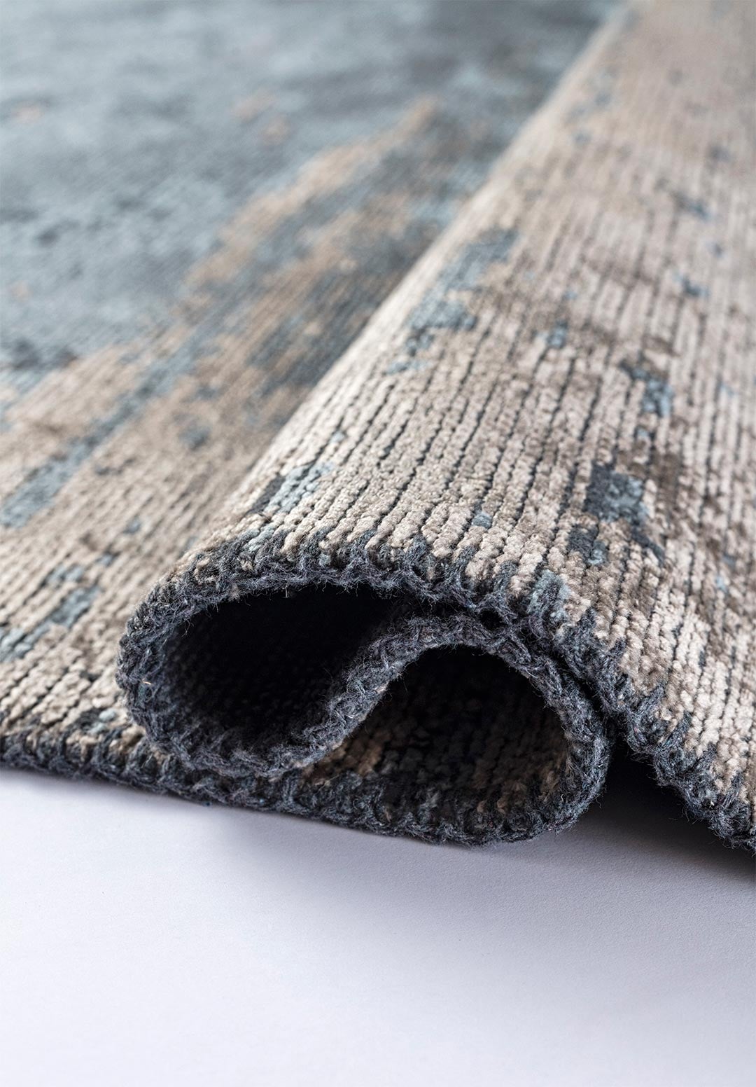 STREAM BEIGE - BLUE RUG - 2