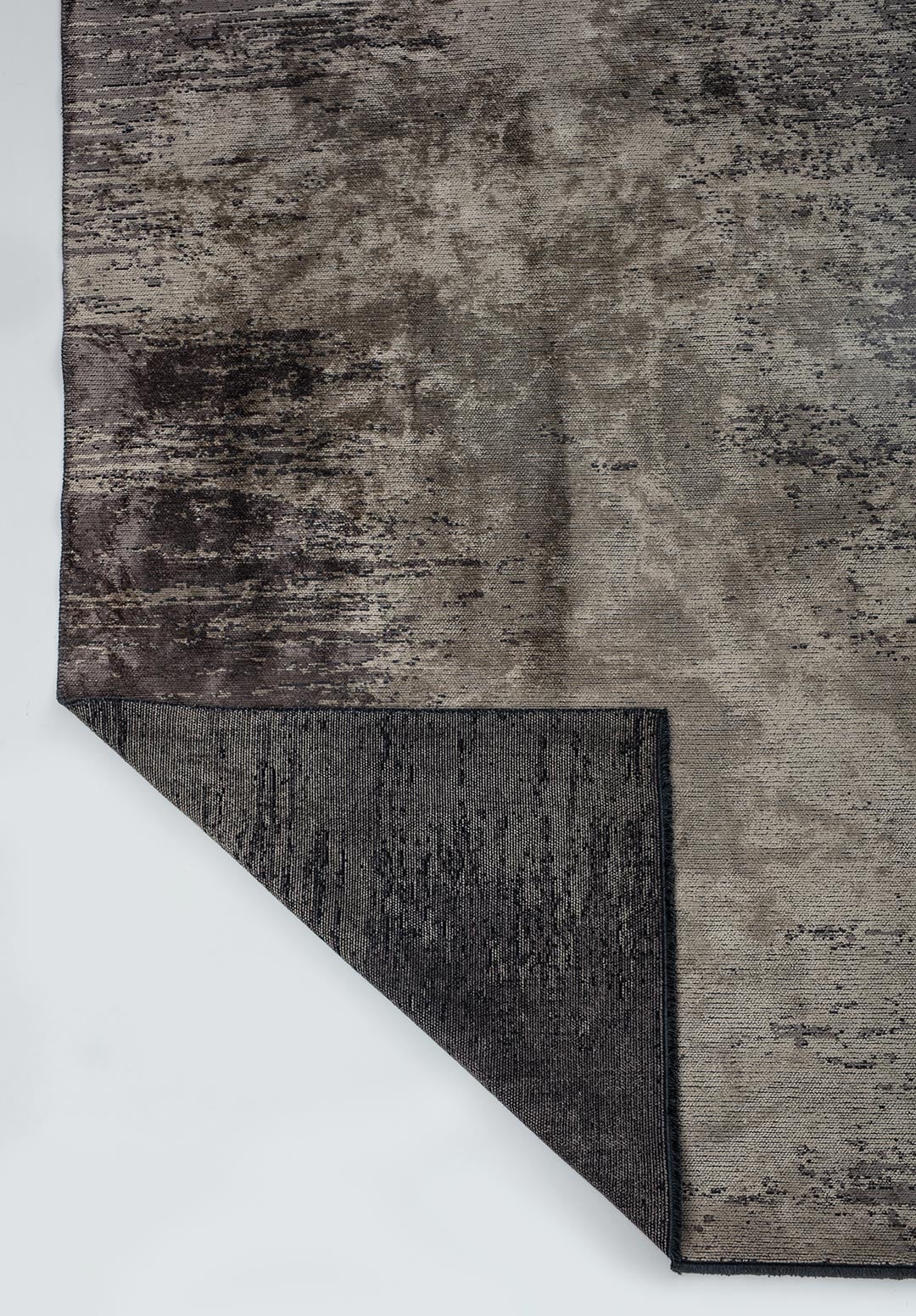 STREAM DARK GREY - BEIGE RUG - 3