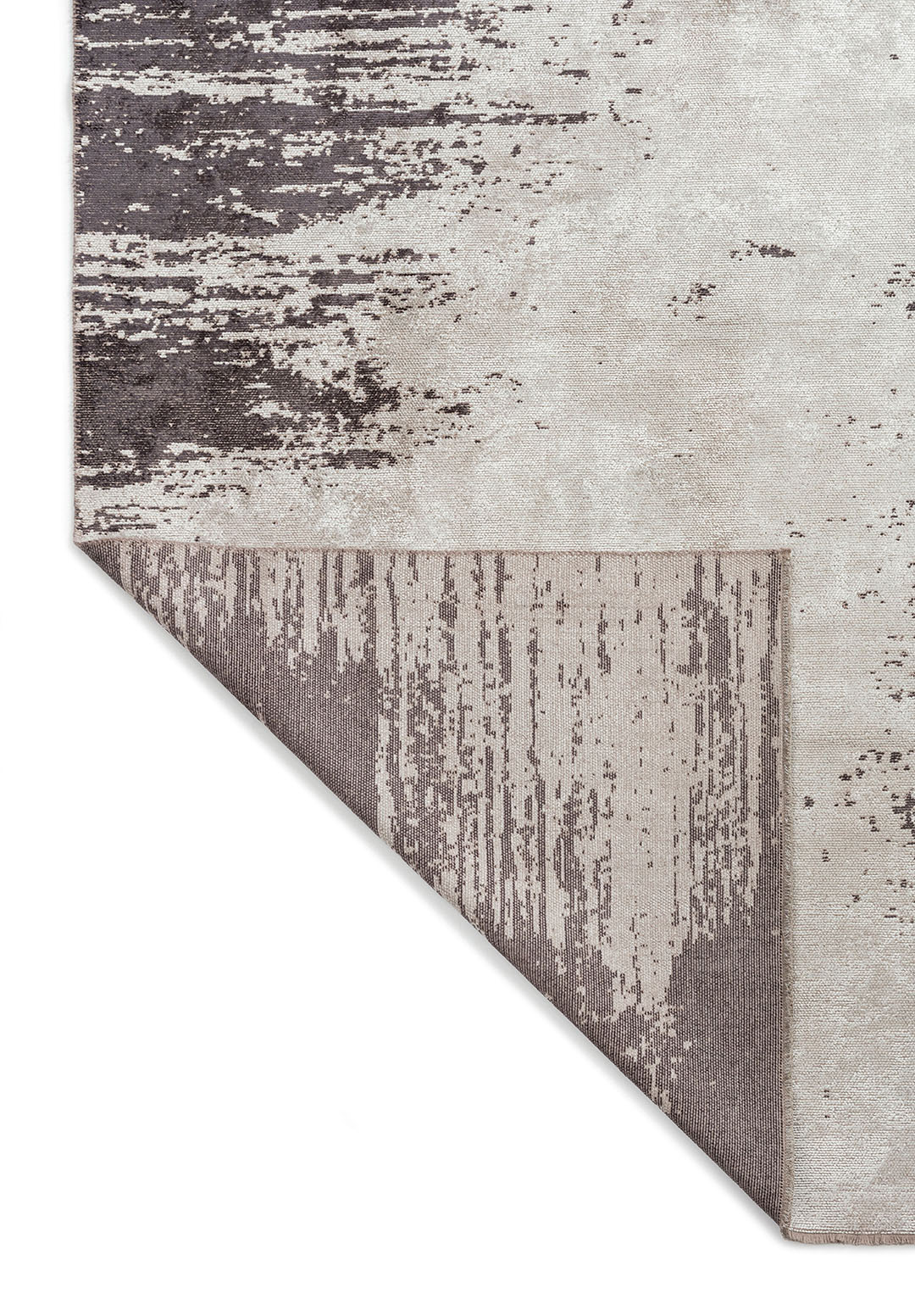 STREAM CHARCOAL - BONE RUG - 3