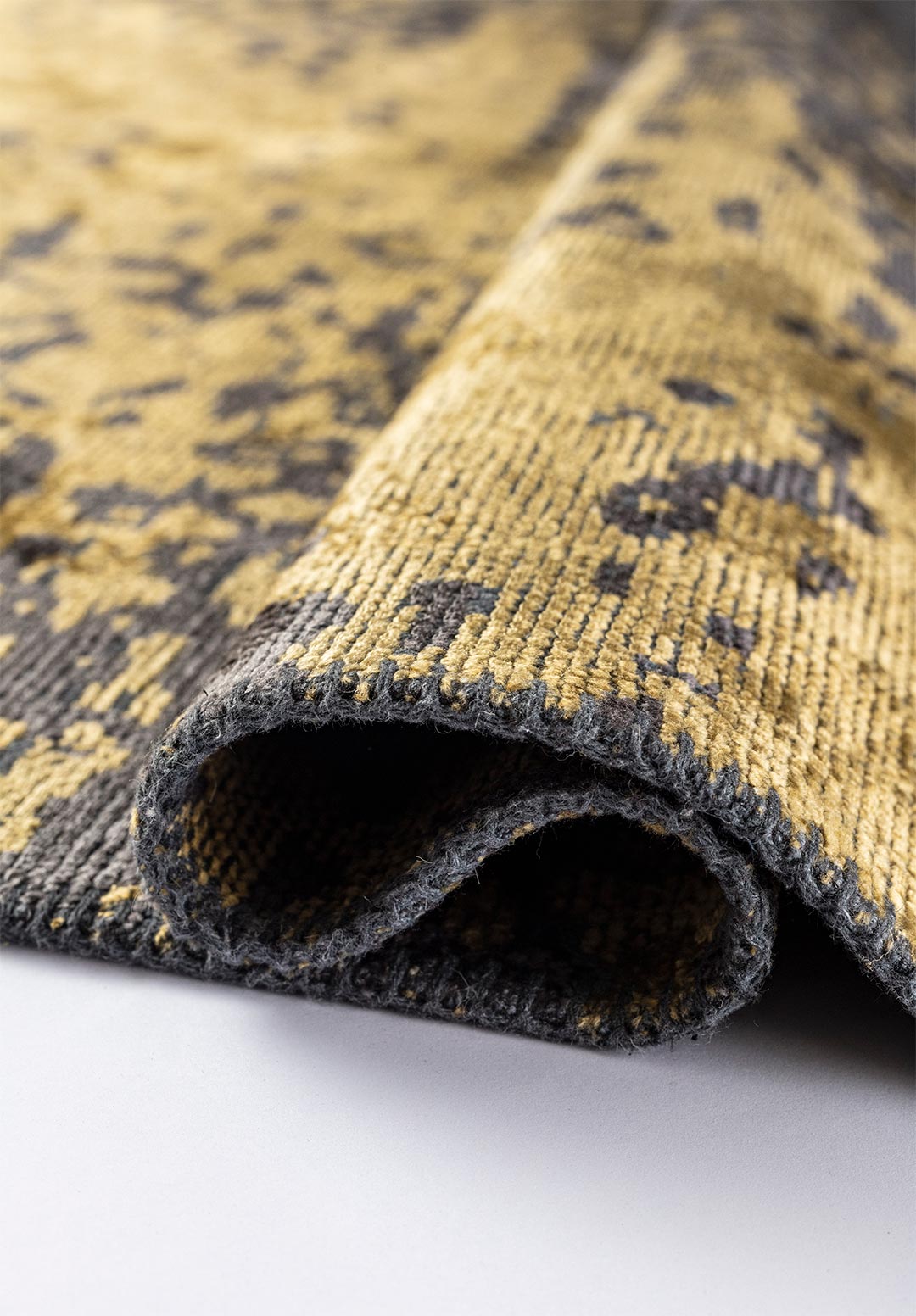 MILAN ANTHRACITE - GOLD RUG - 2