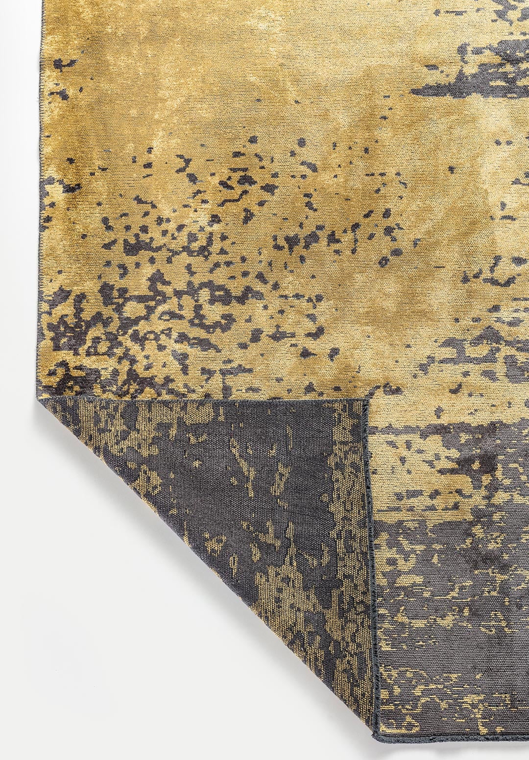 MILAN ANTHRACITE - GOLD RUG - 3