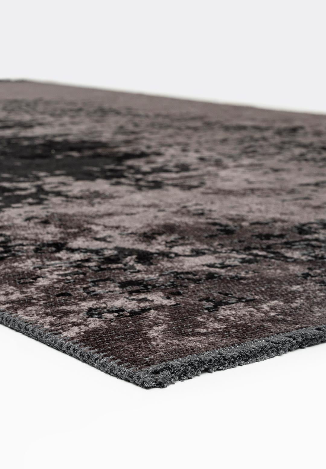 MILAN DARK GREY - BLACK RUG - 4