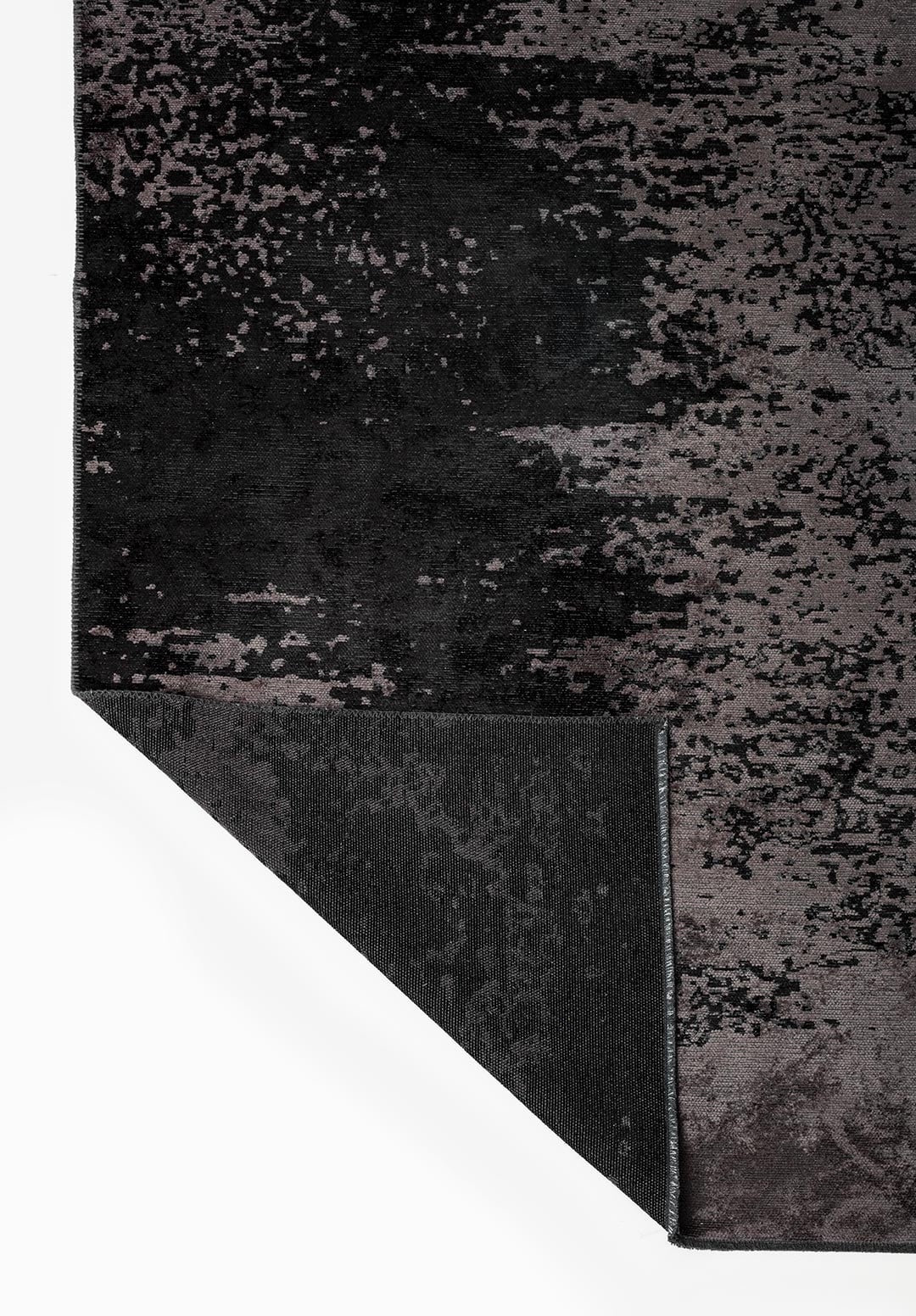 MILAN DARK GREY - BLACK RUG - 3